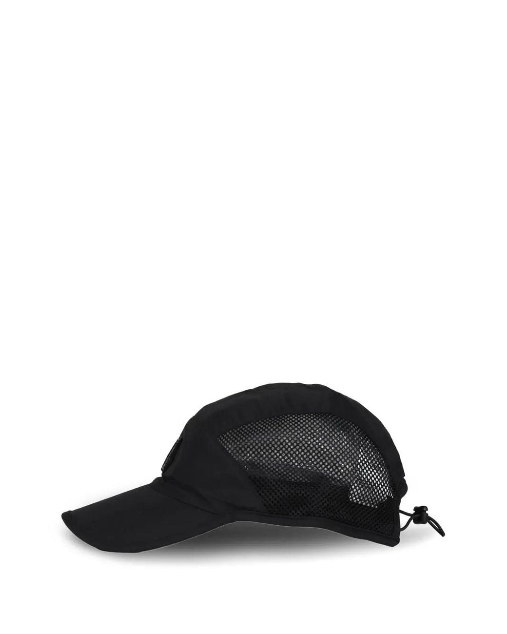 PUMA Black Mesh-Panel Baseball Cap