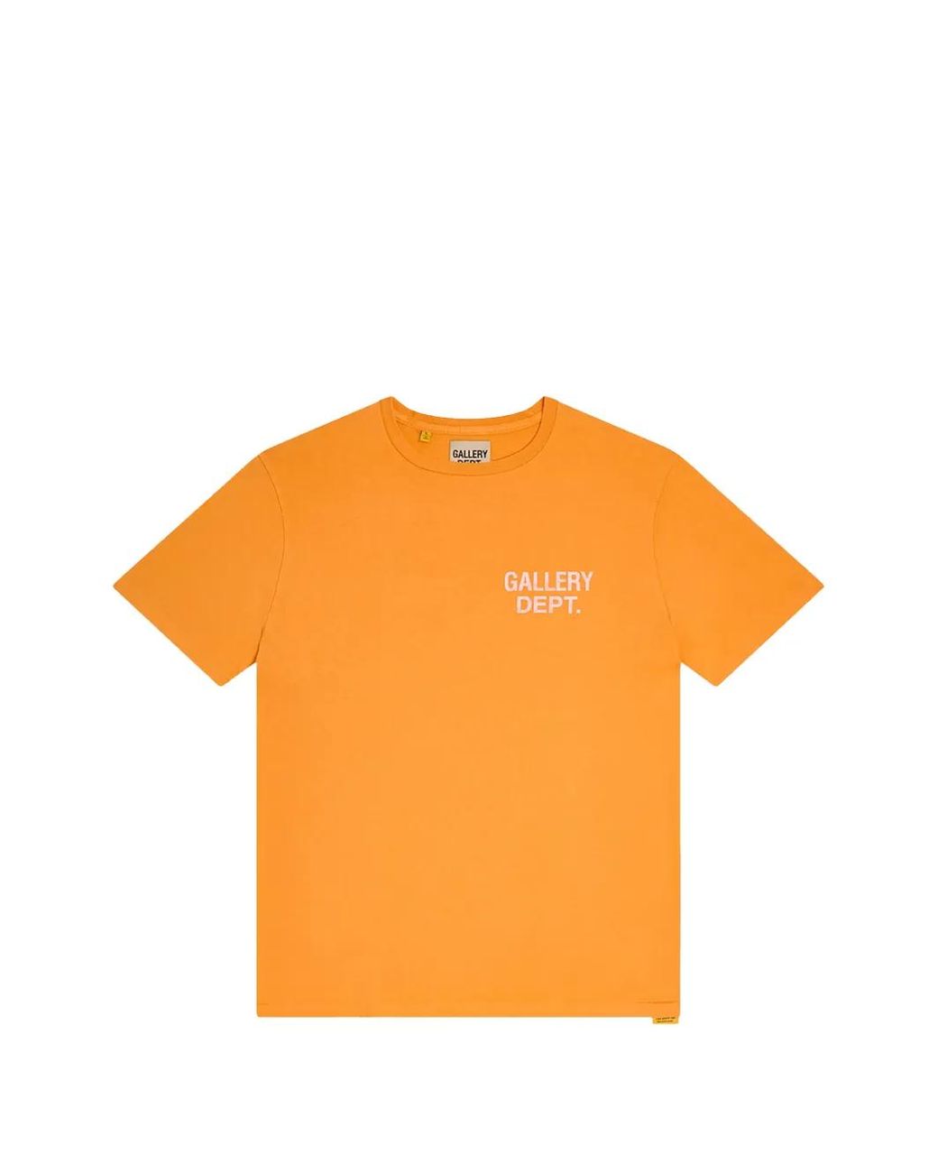 GALLERY DEPT. Orange Souvenir Logo-Print T-Shirt for men