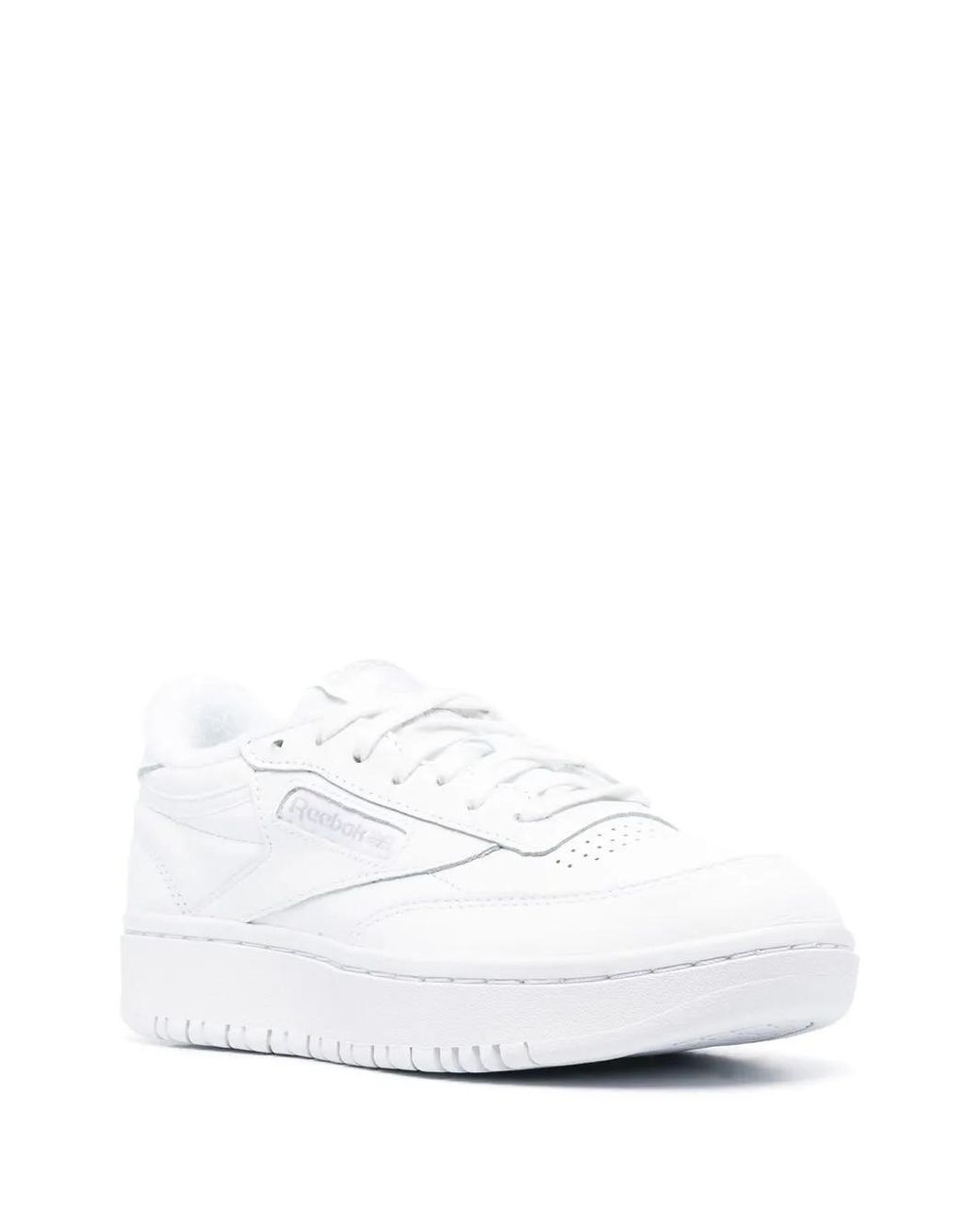 Reebok White Low-Top Leather Trainers