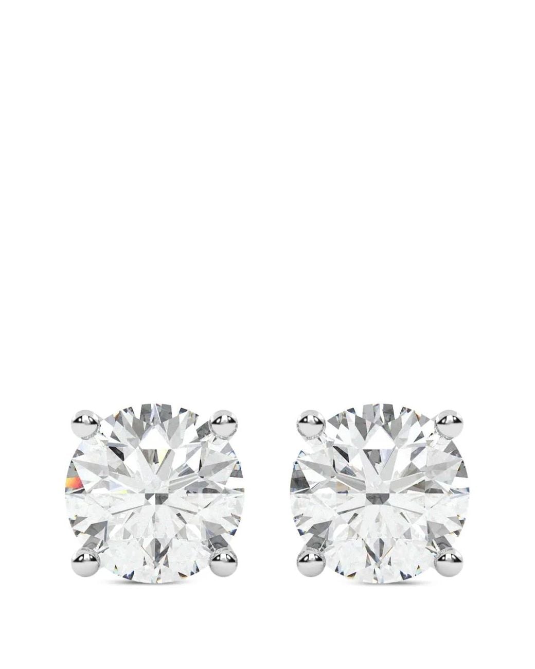 Diamond Essentials White Lab-Grown Diamond Earrings