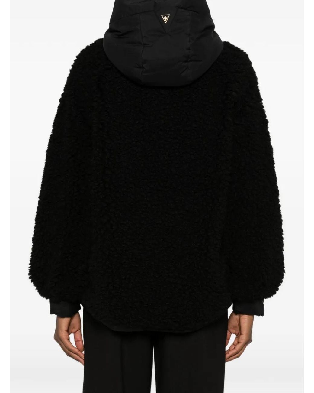 MACRON Black Reversible Faux-Shearling O.N.E. Sweater