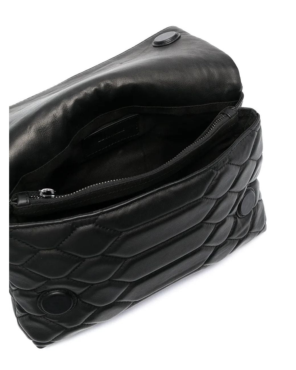 Zadig & Voltaire Black Xl Rocky Scale Bag