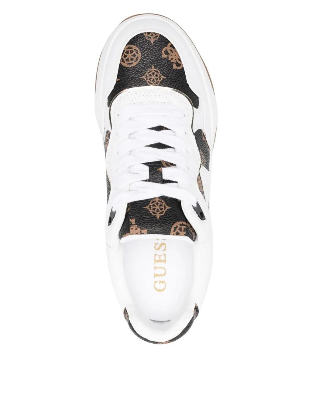 Baskets Happy Guess en coloris White