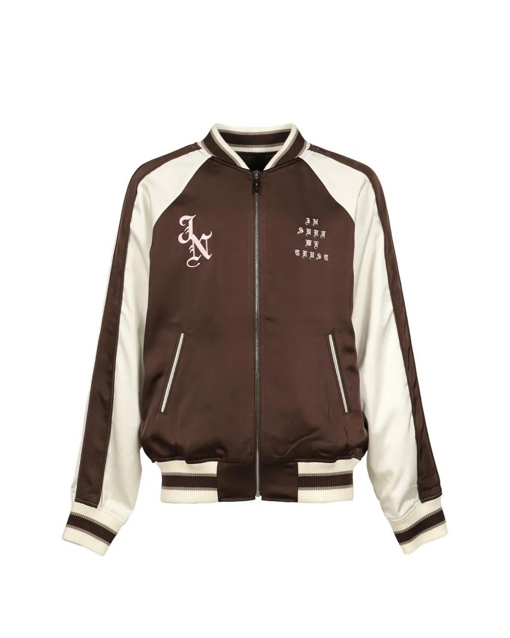 JUN/NAKAYAMA Brown Souvenir Bomber Jacket for men