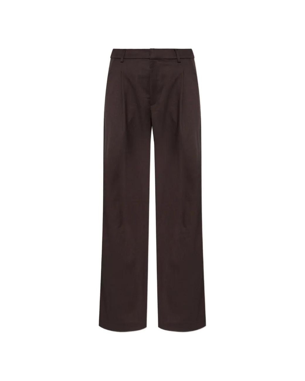 Gestuz Brown Gzpaula Pleated Trousers