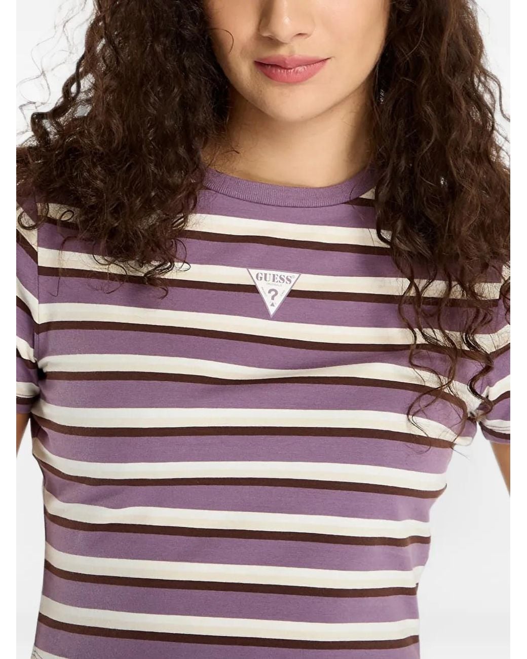 Guess Black Striped T-Shirt