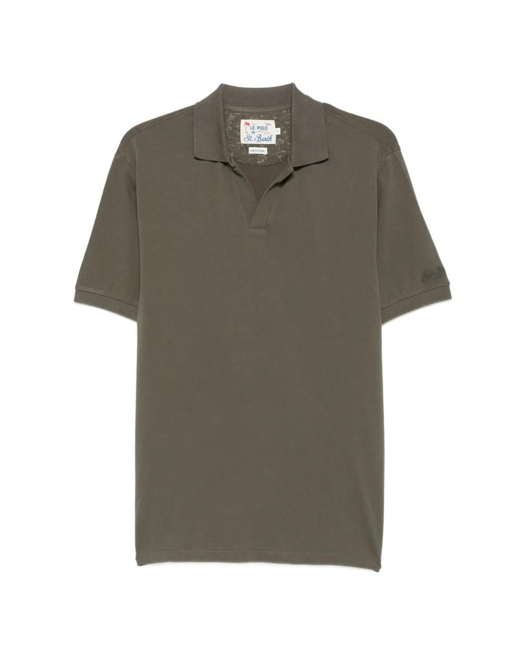 Mc2 Saint Barth Green Charles Polo for men