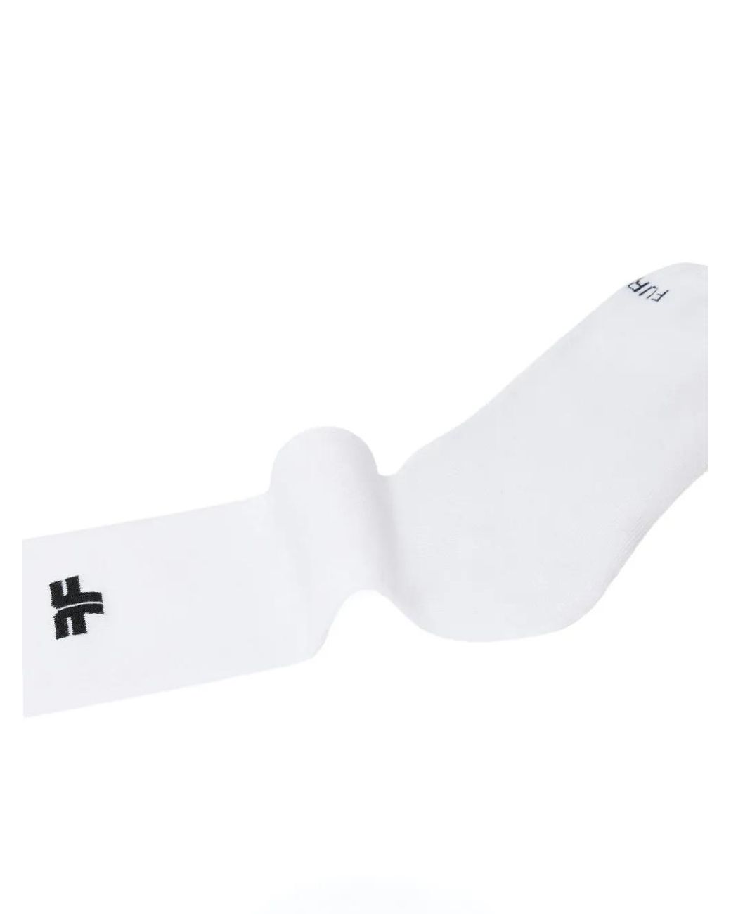 Fursac White Logo Cotton-Blend Socks for men