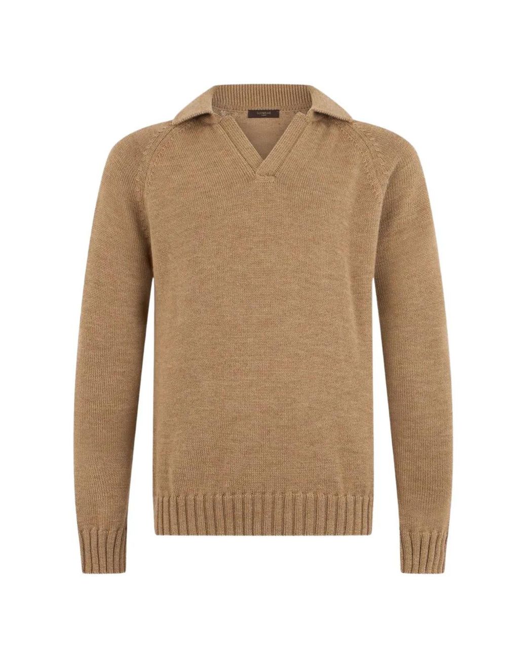 Zanone Natural V Polo Polo Shirt for men