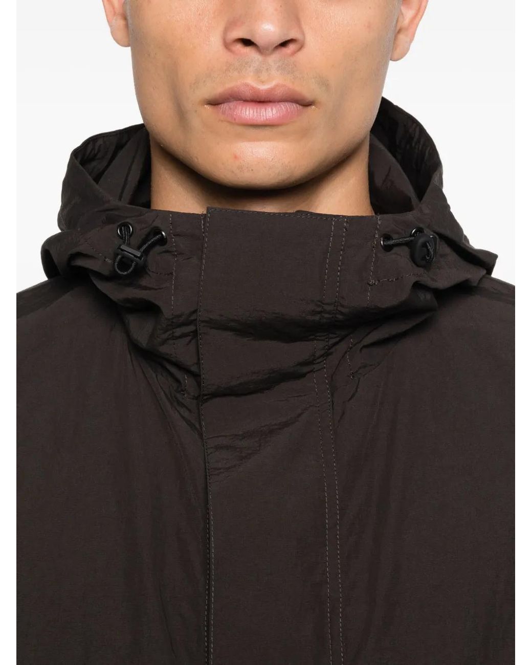 Cortavientos Con Capucha Studio Nicholson de hombre de color Black