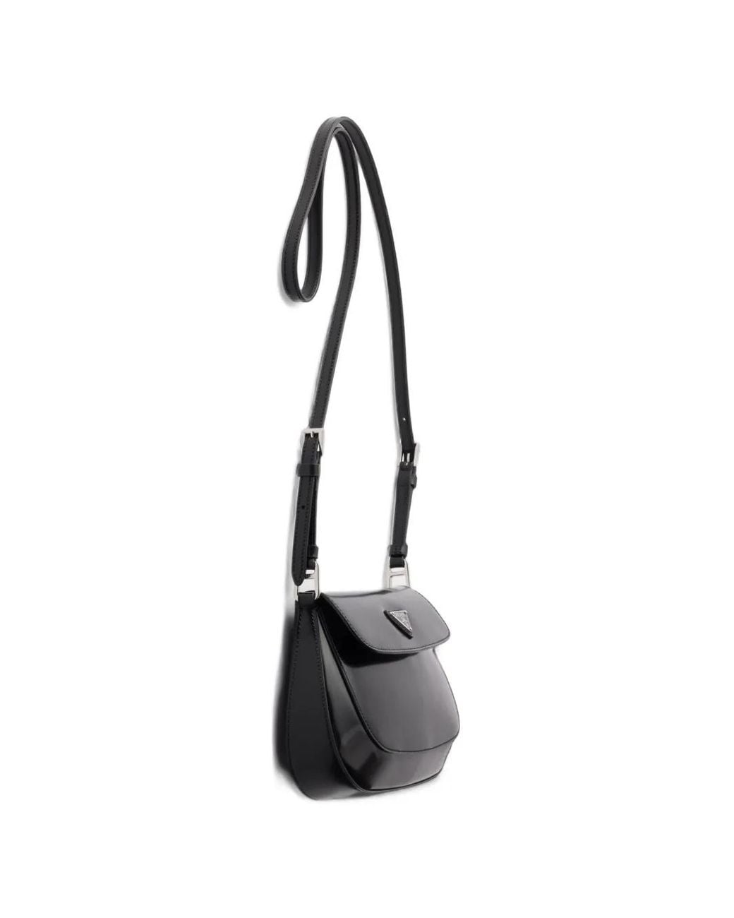 Borsa A Spalla Cleo di Prada in Black