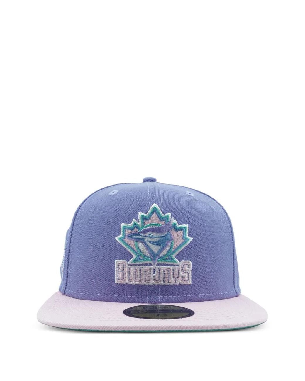 KTZ Blue 59Fifty Toronto Jays 25Th Season Fitted Cap for men
