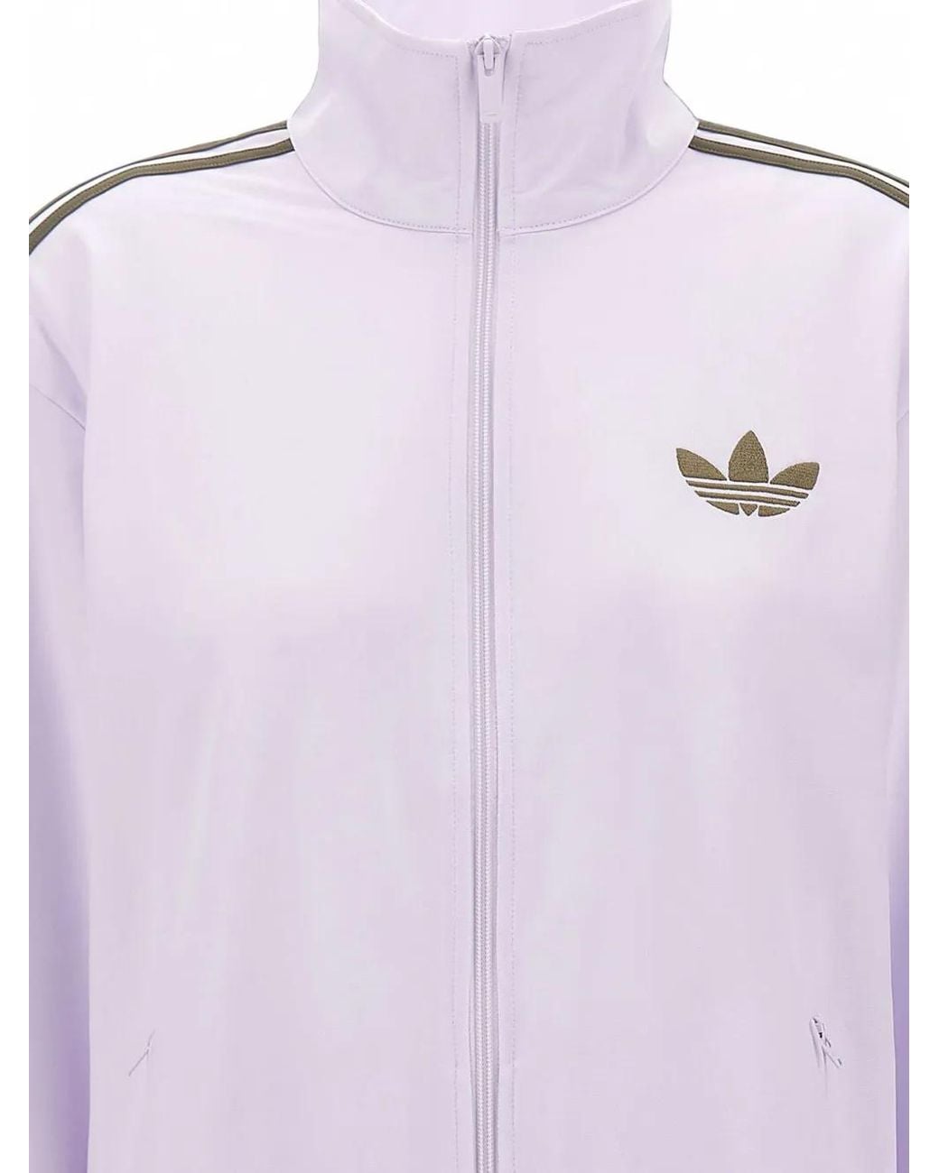Adidas Purple Firebird Track Top Loose