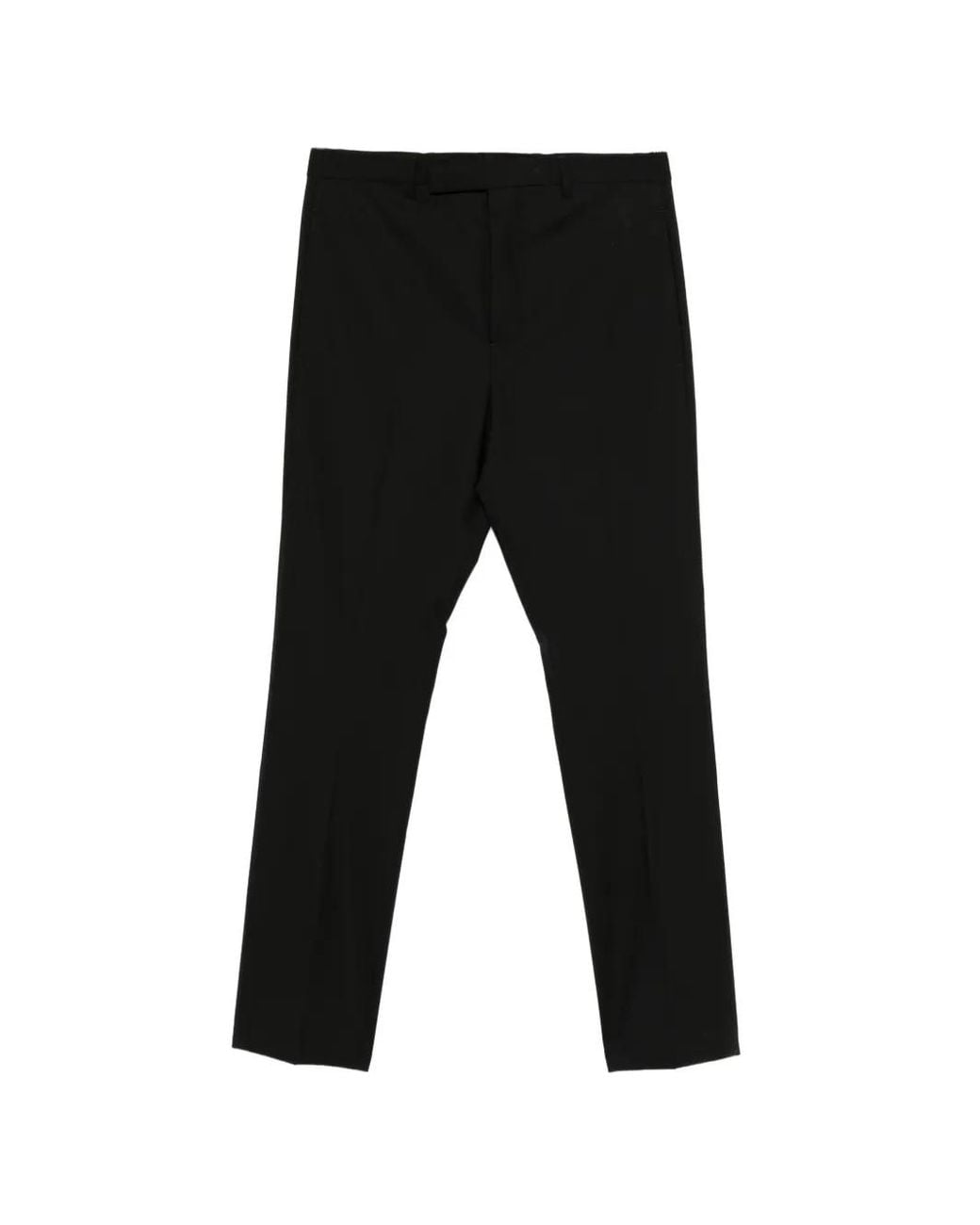 Rick Owens Black Tailored Trousers for men