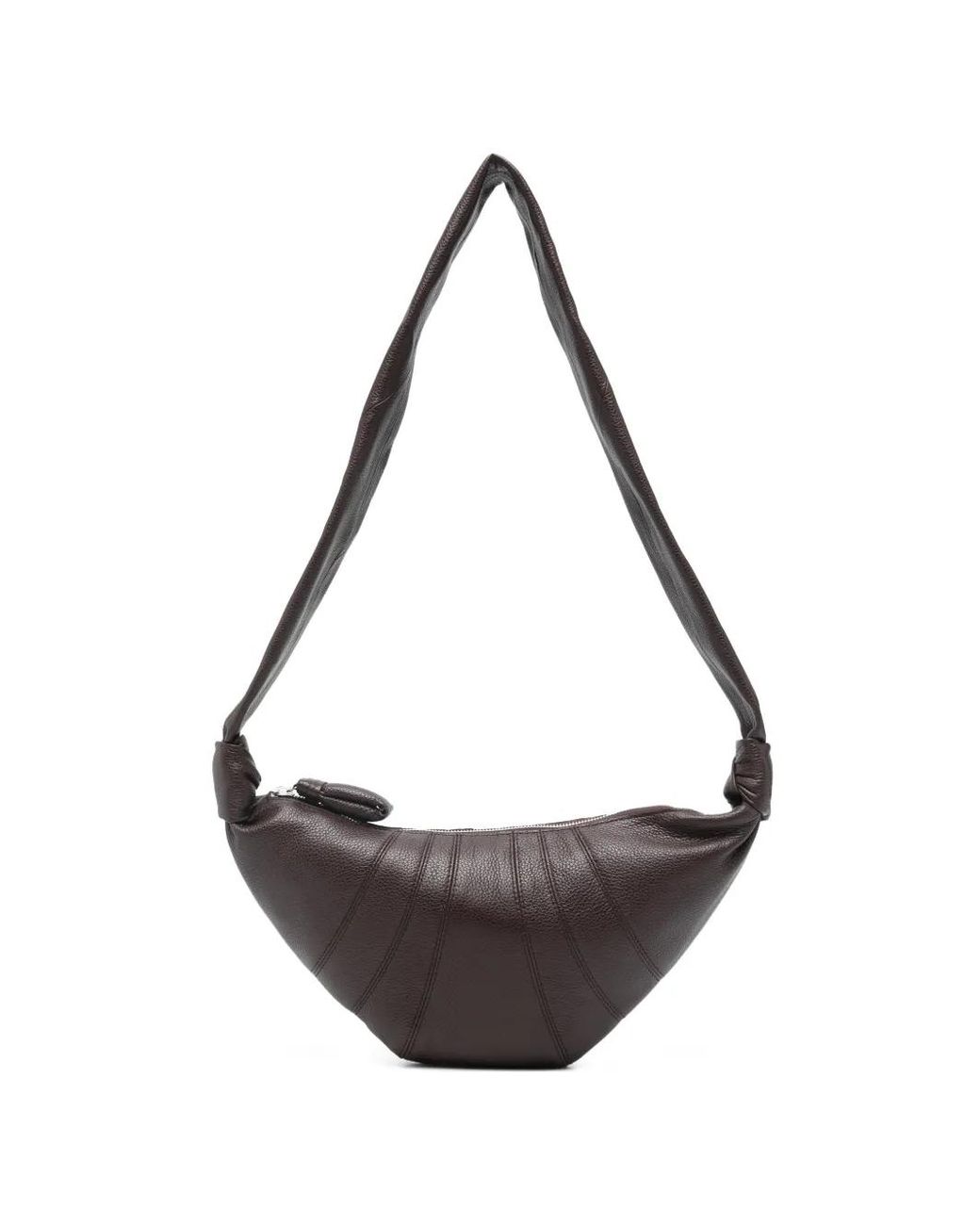 Lemaire White Small Croissant Bag