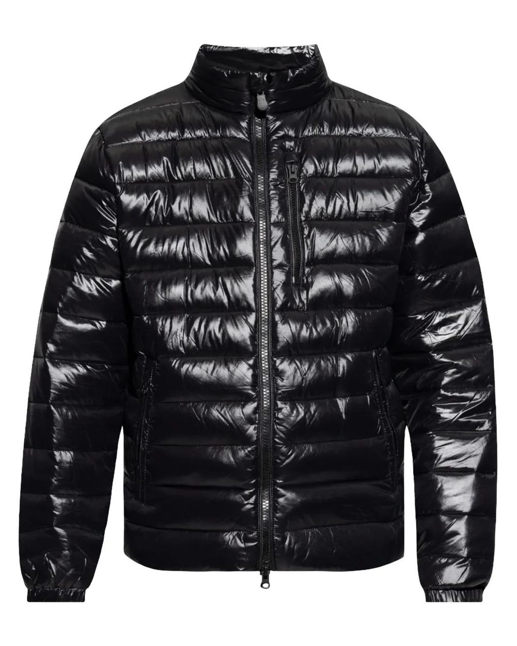 Save The Duck Gefütterte Jacke Mit Logo-Patch in Black für Herren