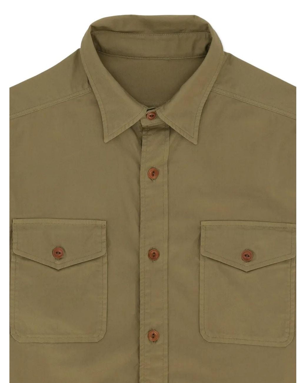 Fortela Green Cpo Pocket Shirt for men