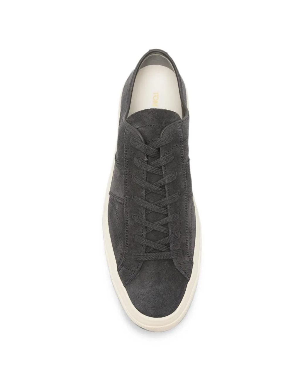 Tom Ford White Suede Cambridge Sneakers for men