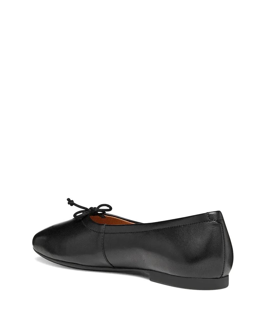 Geox Black New Palmaria Bow-Detail Ballet Flats