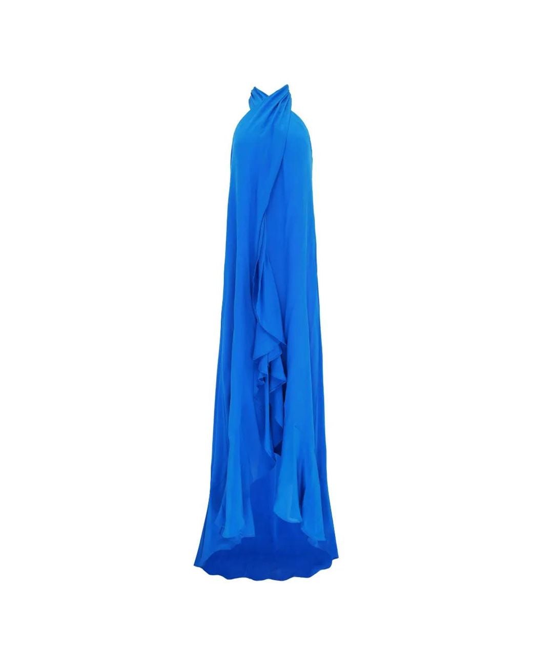 Azeeza Bari Ruffled Dress in Blue | Lyst