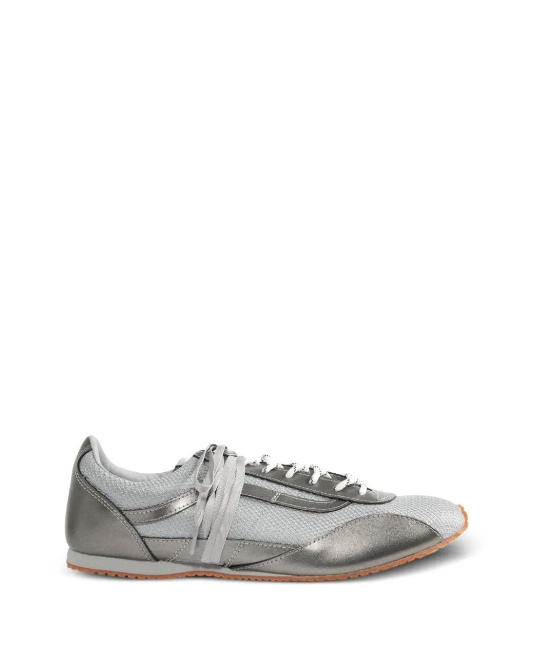 Vans White Lx Metallic-Effect Sneakers for men