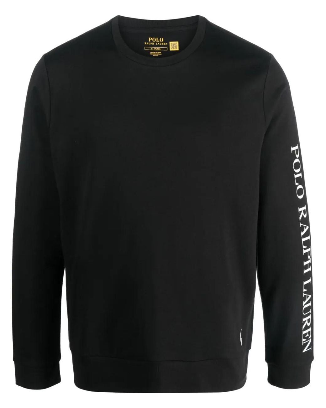 Polo Ralph Lauren Black Logo-Print Pajama Top for men