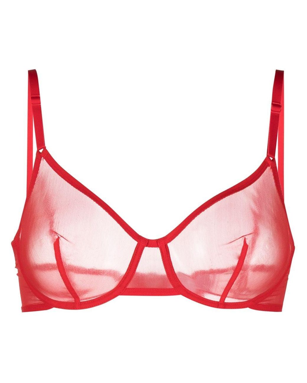 Eres Eden Fullcup Bra in Red Lyst