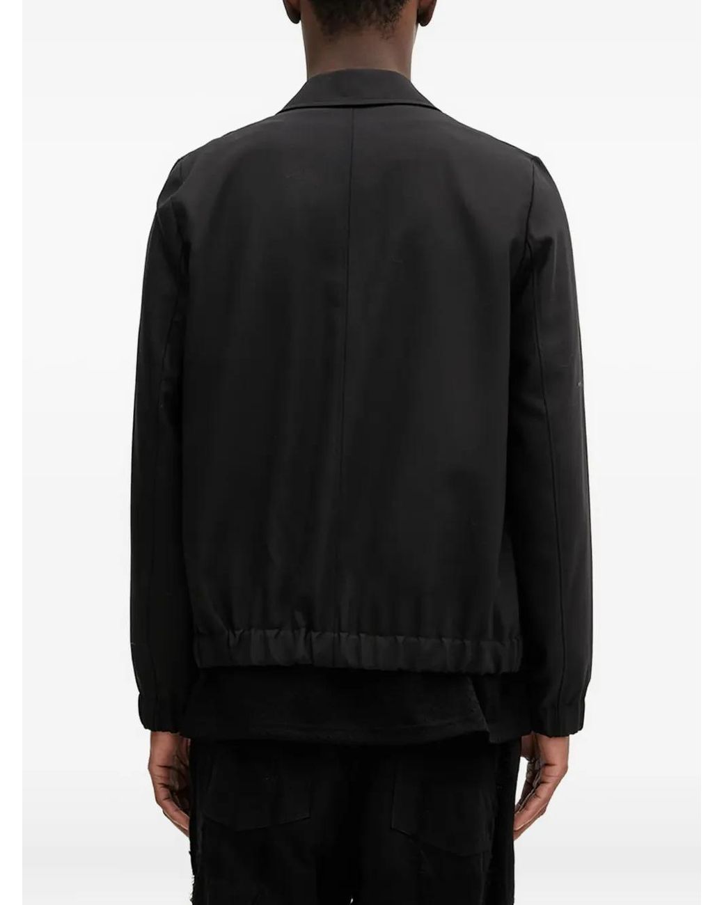 Paul Smith Black Wool Shirt Jacket for men