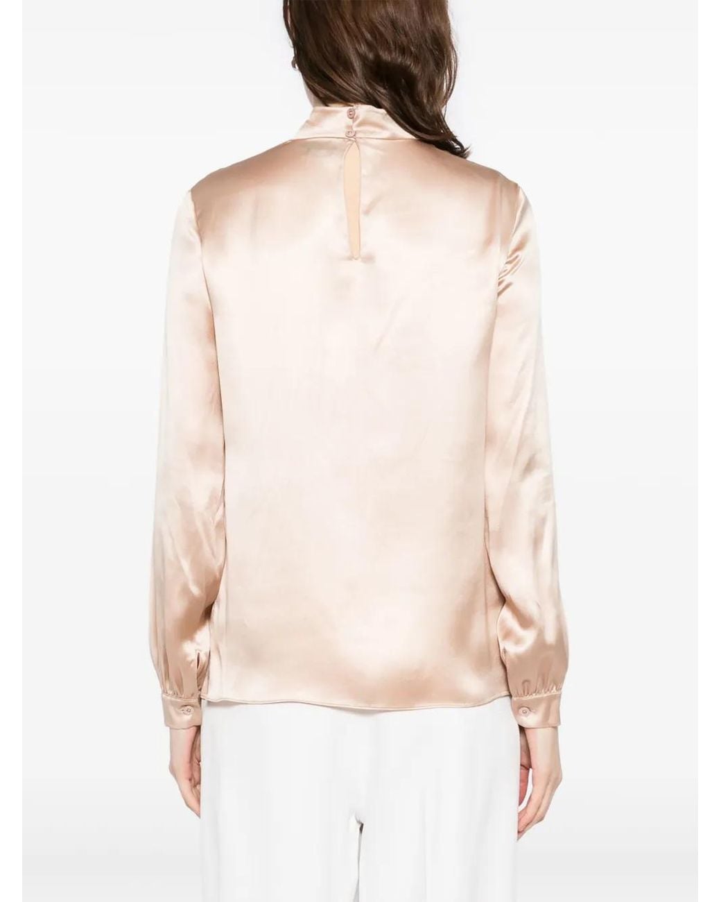 Tom Ford Natural Chemise À Boutonnière Sur Le Devant