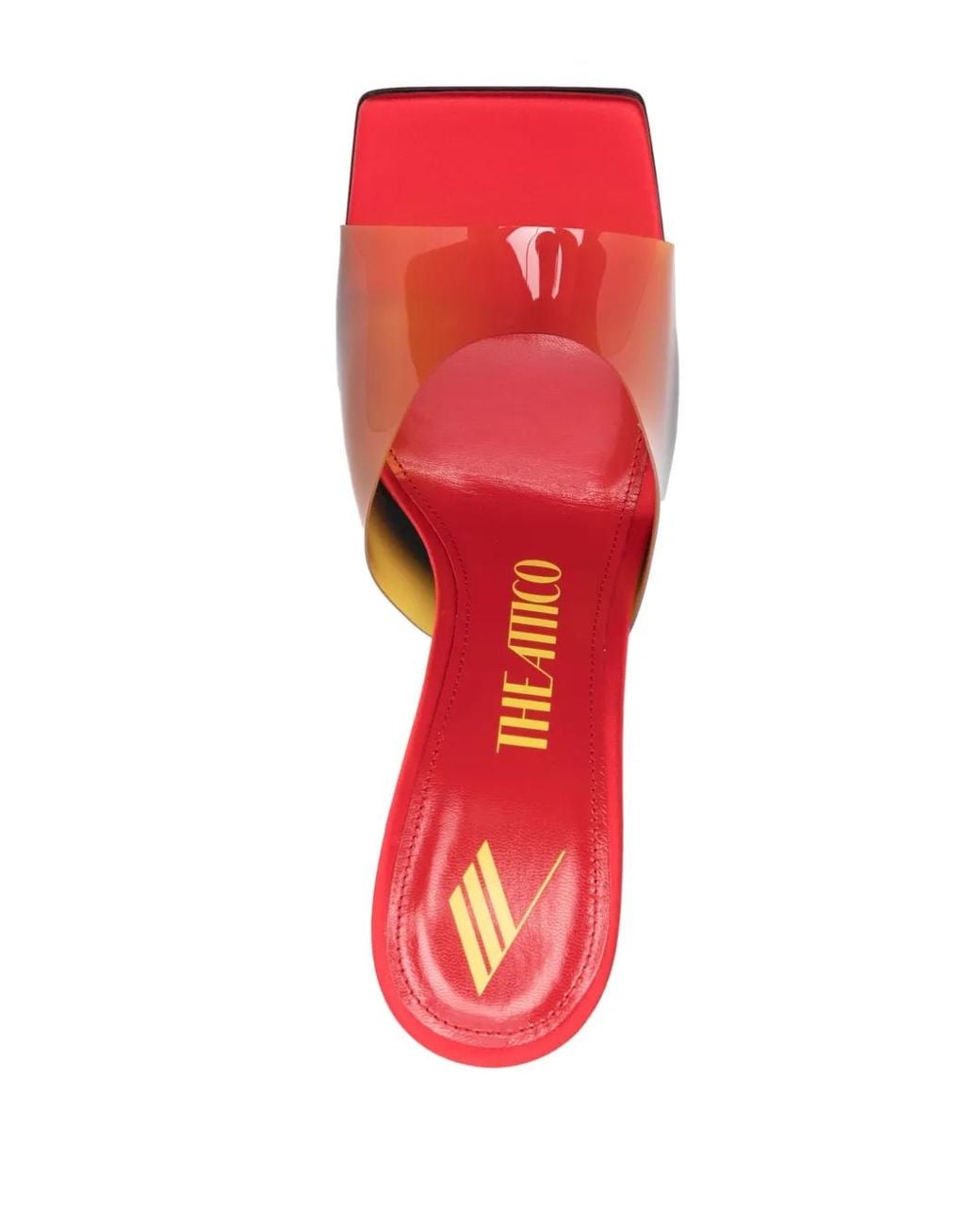 The Attico Orange 105Mm Cheope Sandals
