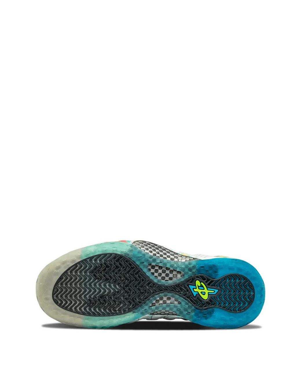 Nike Blue Air Foamposite One Prm 'weatherman' Shoes - Size 12