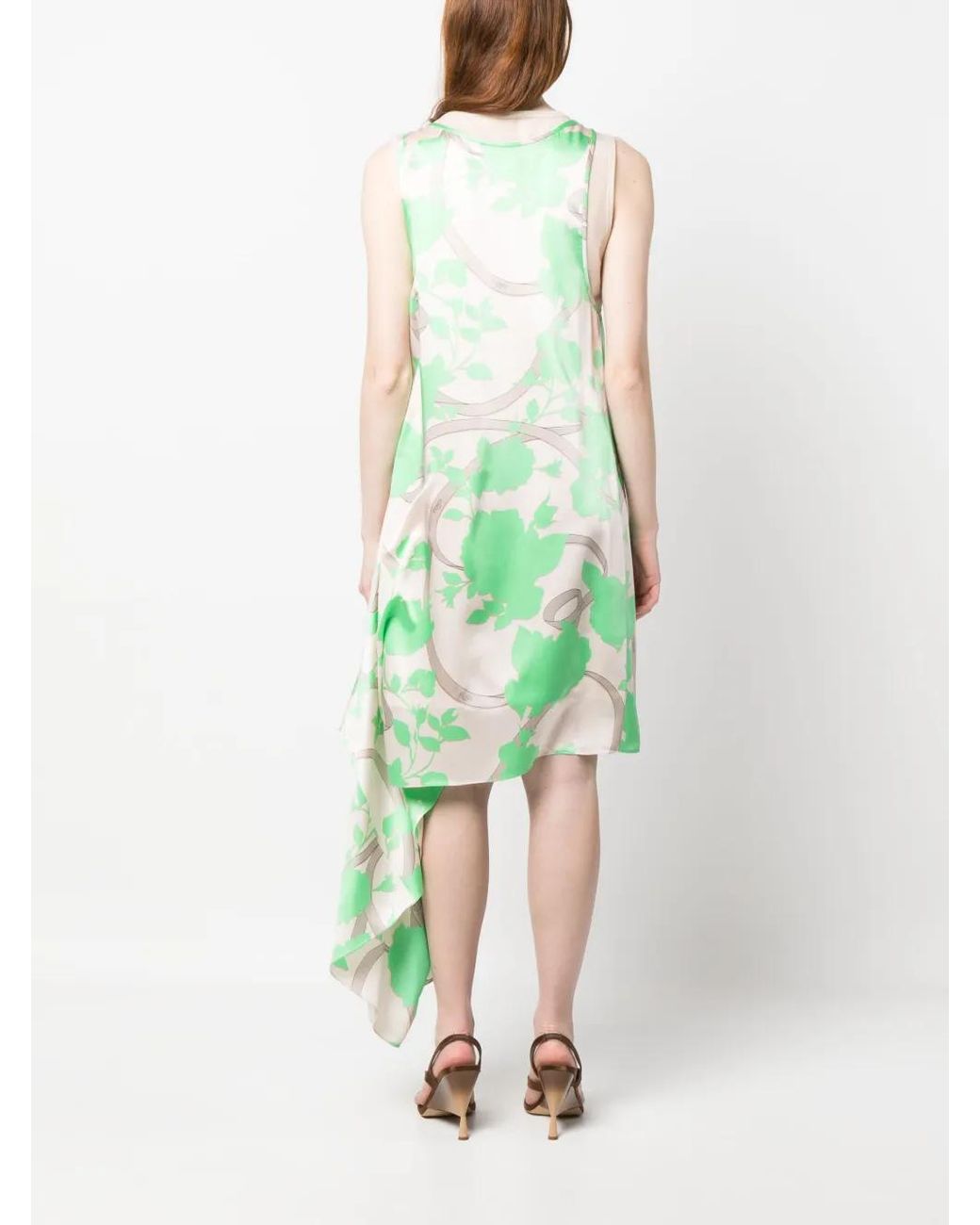 Robe courte Fendi en coloris Green