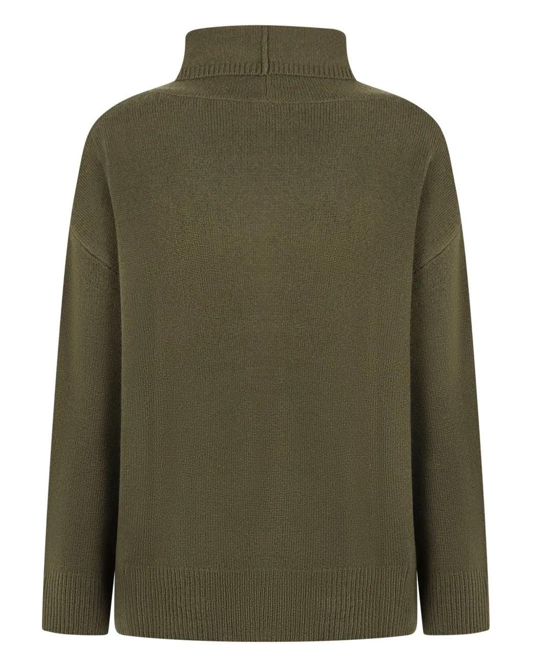 Aspesi Green Turtleneck Sweater