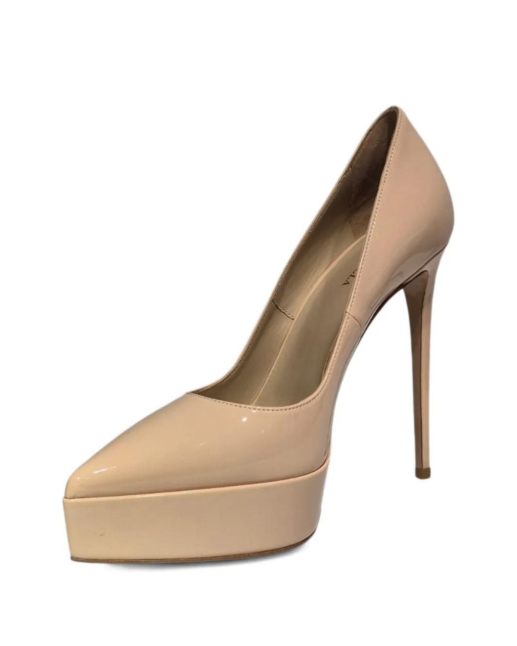 Le Silla White Escarpins Plateforme À Talon Aiguille