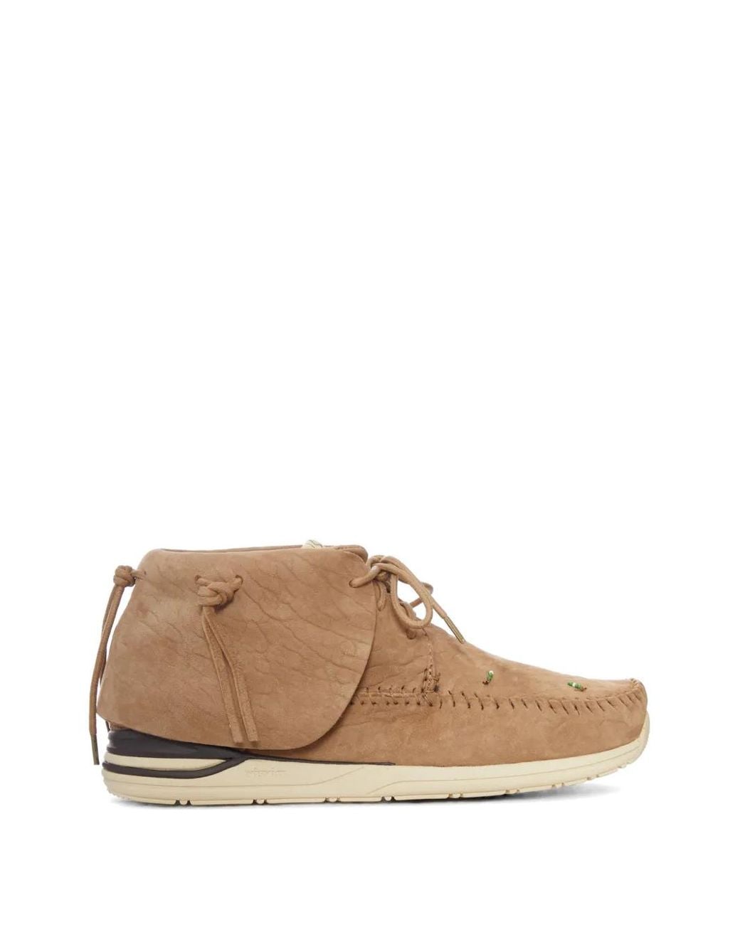 Visvim Brown Fbt Lhamo-Folk Desert Boots for men