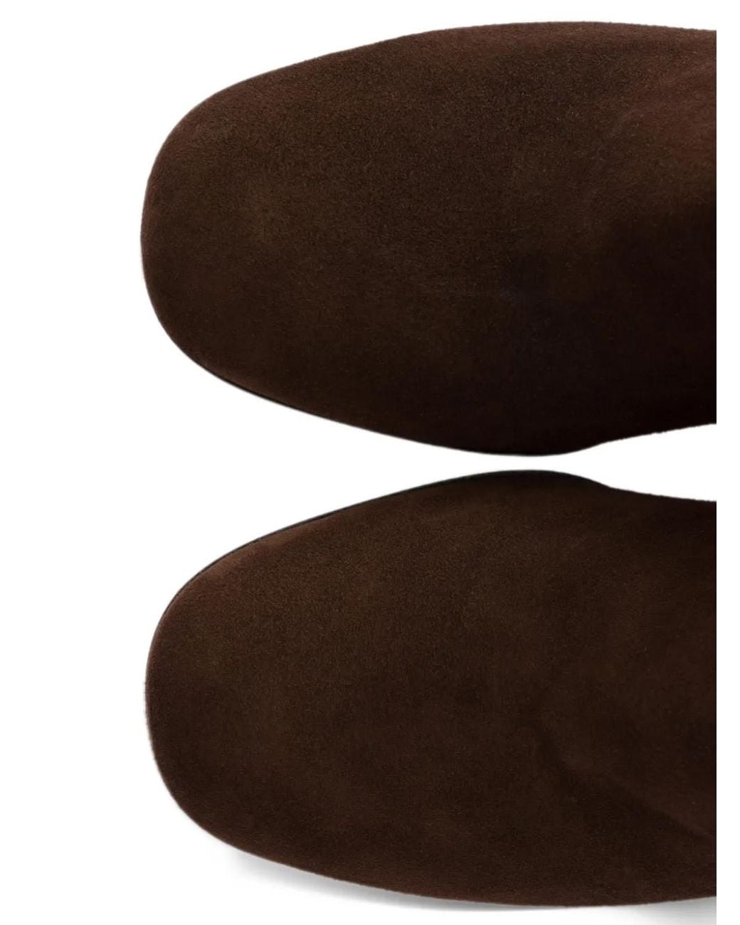 Prada Black Suede Booties