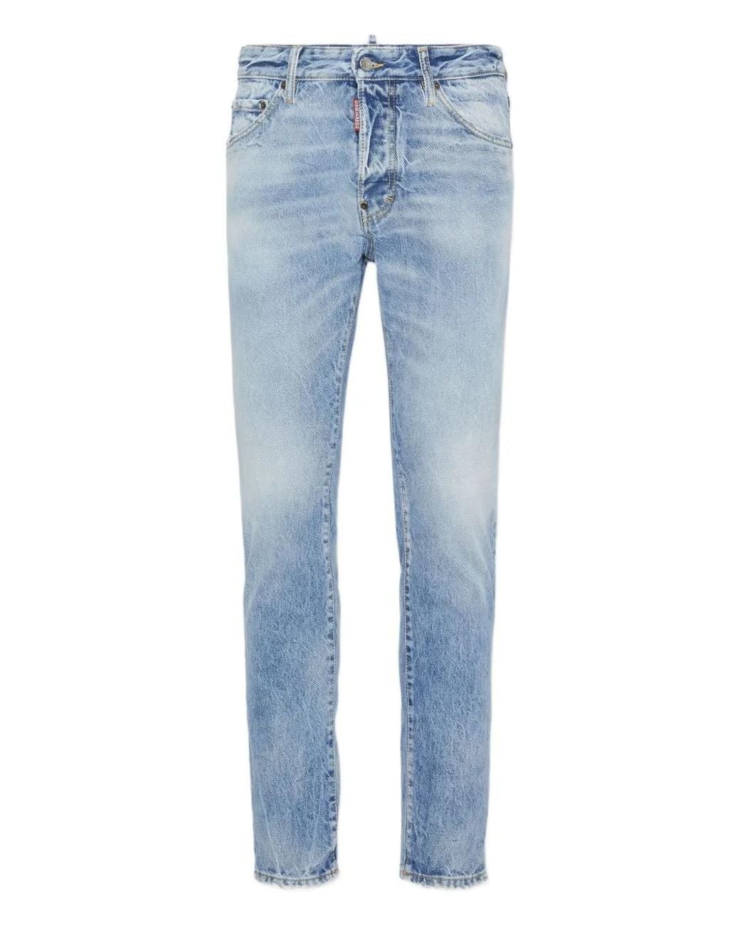 DSquared² Jeans Mit Logo-Patch in Blue für Herren
