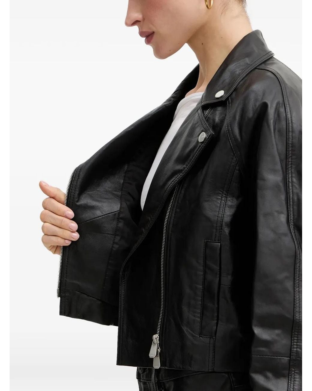 Pinko Black Zip-Up Jacket