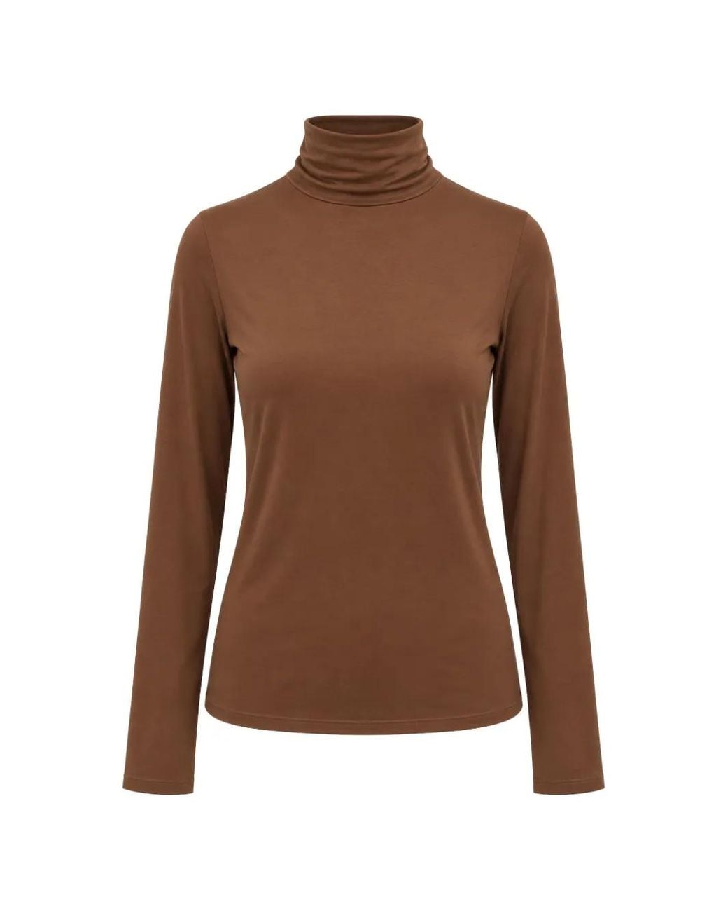 Pull À Col Roulé Seventy en coloris Brown