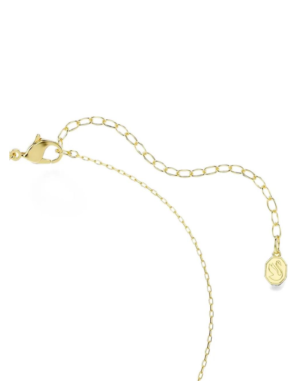 Swarovski White Crystal-Pendant Necklace And Earrings Set