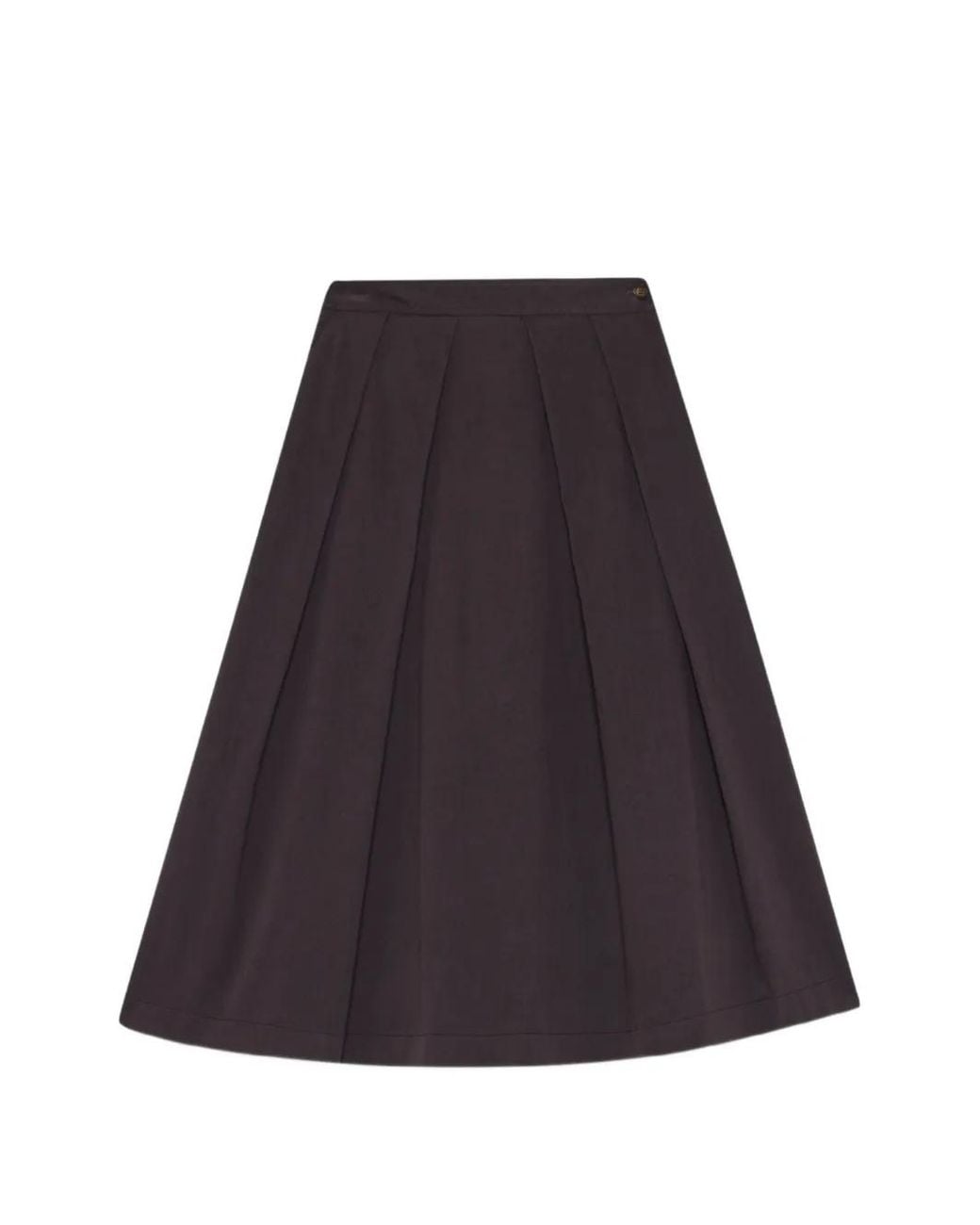 Ottod'Ame Black High-Waisted Skirt