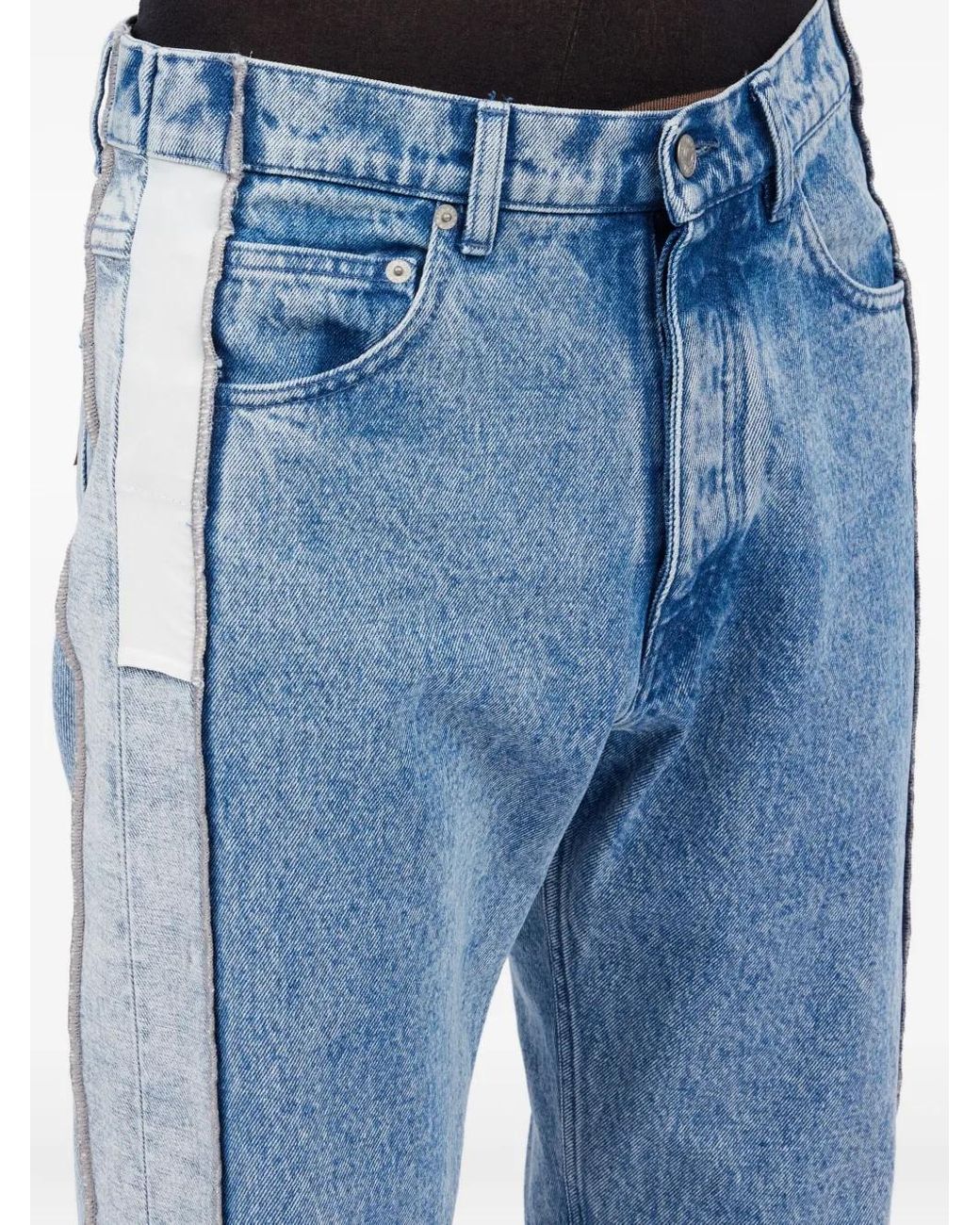 MM6 by Maison Margiela Blue Straight-Leg Jeans for men