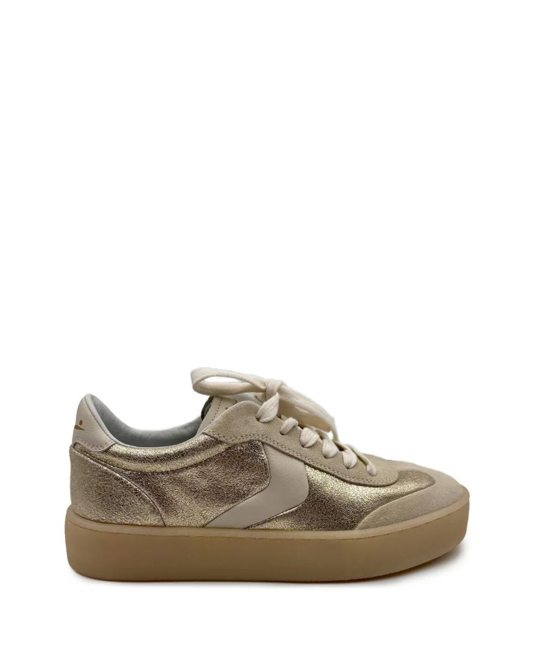 Voile Blanche Brown Mind-02 Suede Low-Top Sneakers