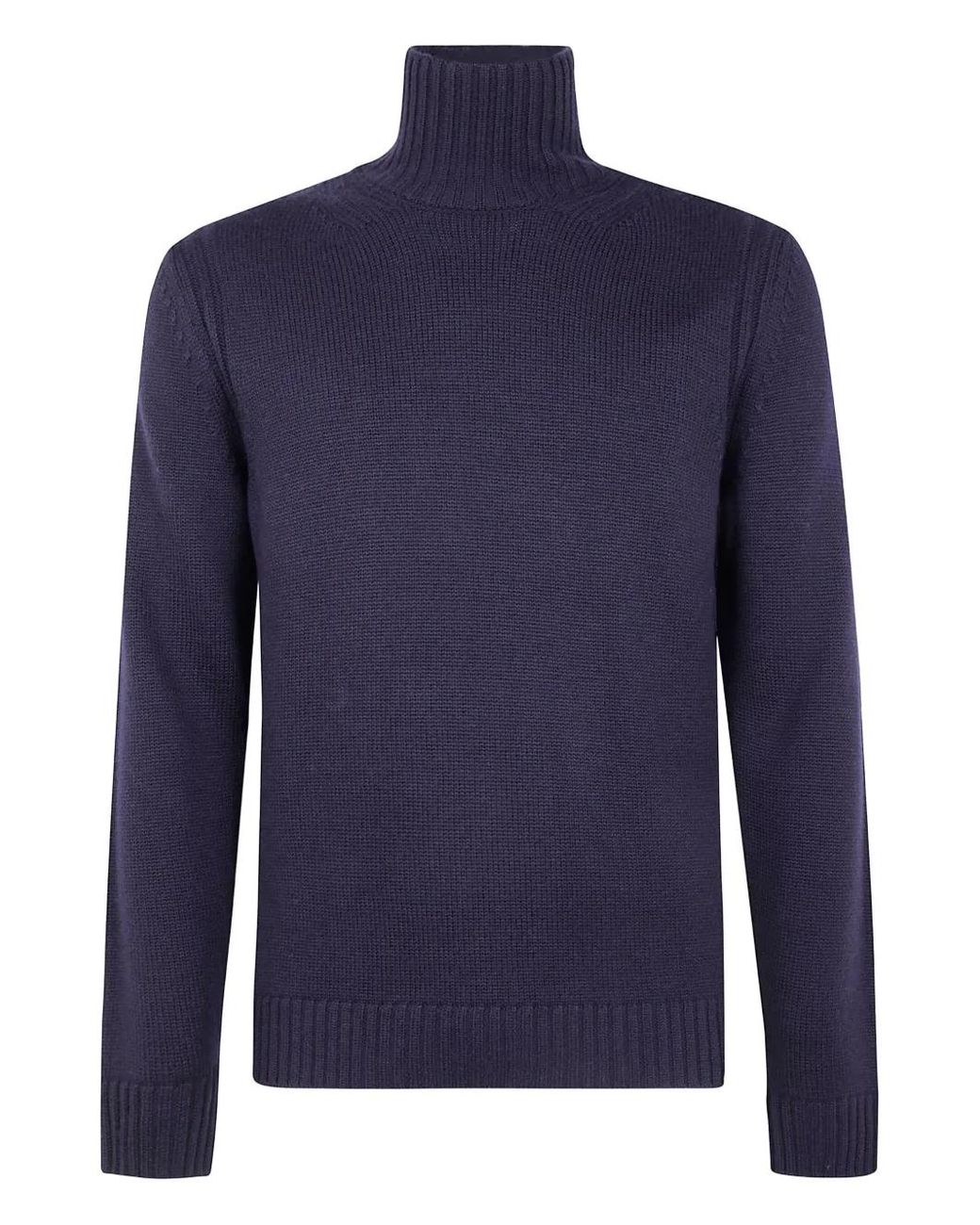 Dondup Blue Roll-Neck Sweater for men