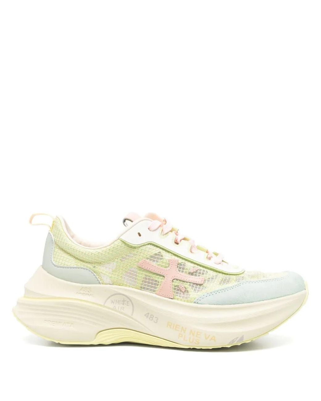 Baskets Hill Premiata en coloris White