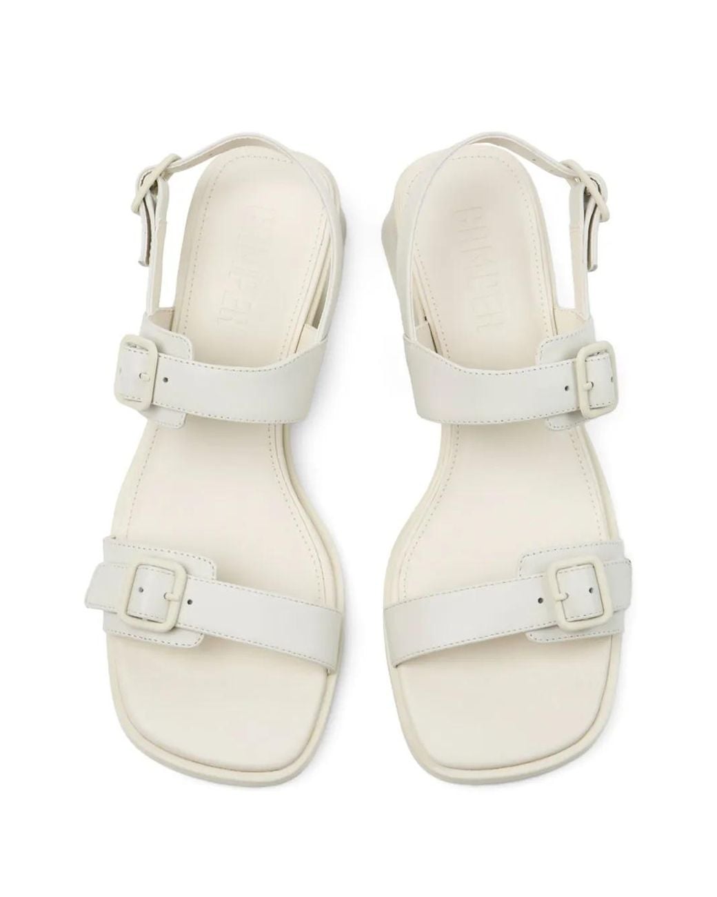 Camper White Kora Sandals