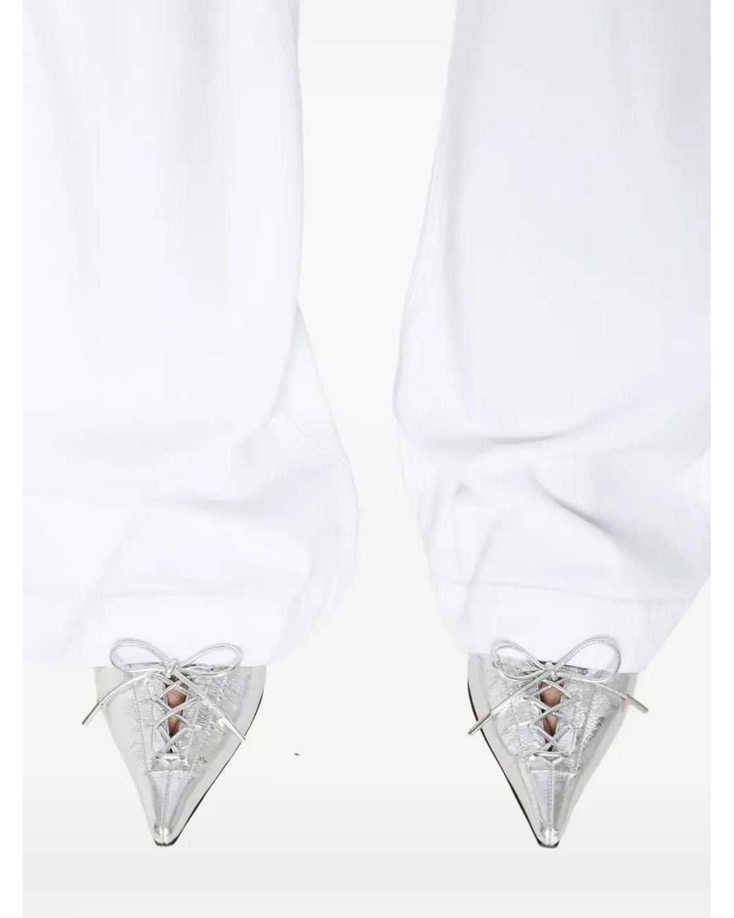 AG Jeans White Bootcut Jeans