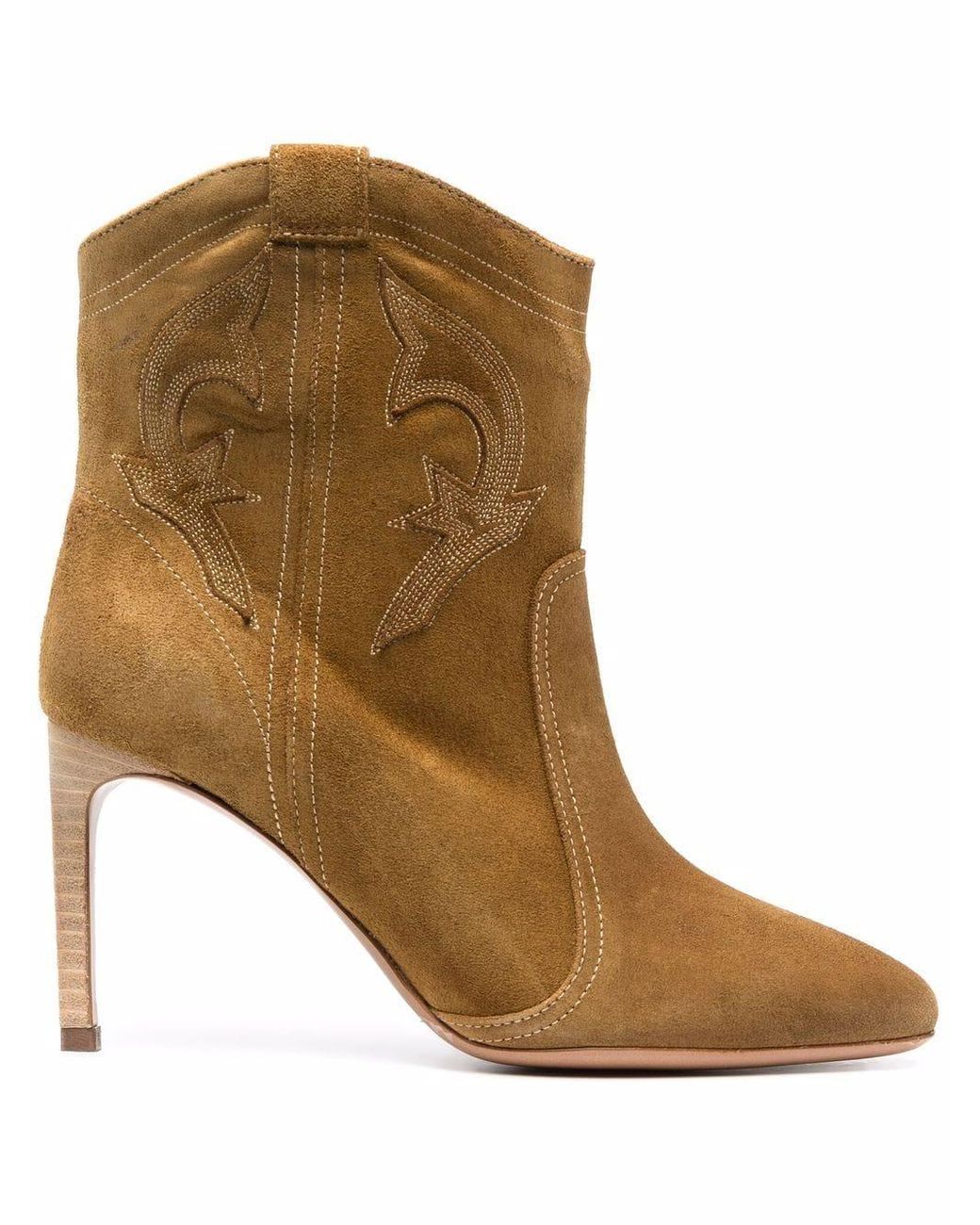 Ba&sh Caitlin Boots in Brown | Lyst
