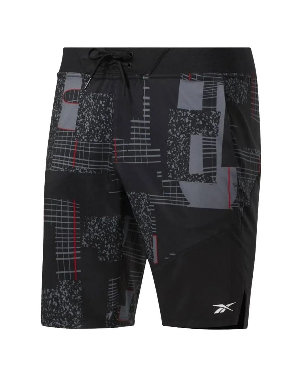 Reebok Gray Epic Lightweight Shorts for men