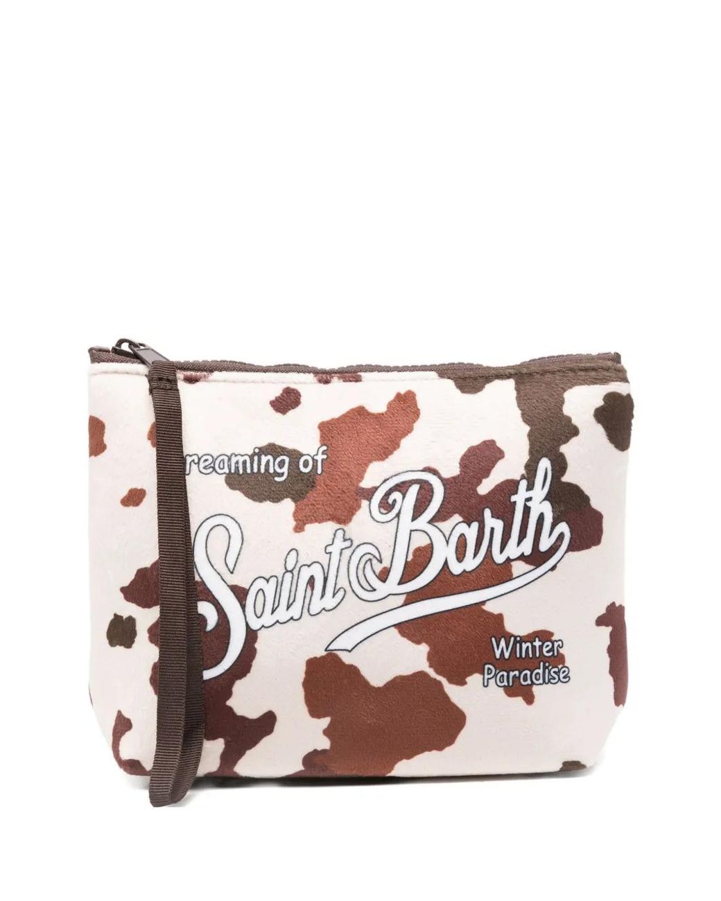 Mc2 Saint Barth Pink Zip-Fastening Clutch Bag